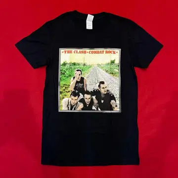 [ 새상품 ] THE CLASH 크러쉬 티셔츠 펑크 조 스트러머