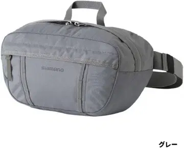 SHIMANO 엑스트라 힙색 BW-001V 그레이 배스 낚시