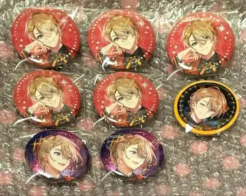 니지산지 VOLTACTION 후라 소토 IMPACT 캔뱃지 8개 세트