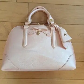 겨울왕국 SamanthaVega 리본 포함 핑크 숄더백