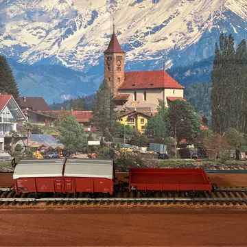 메르클린 HO 4919 4903 조립 완료 화물차 2량 일괄 원상자 포함