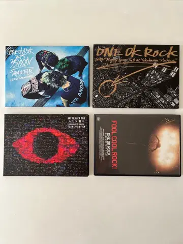 ONE OK ROCK DVD 4장 세트