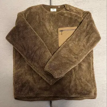 완판템 UNIQLO 플리스 자켓 브라운