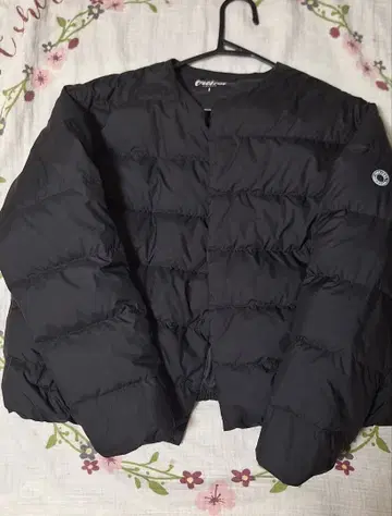 오르치발 블랙 다운 자켓 사이즈 1 노카라