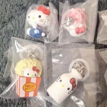 산리오 헬로키티 메지루시 액세서리 4개 세트