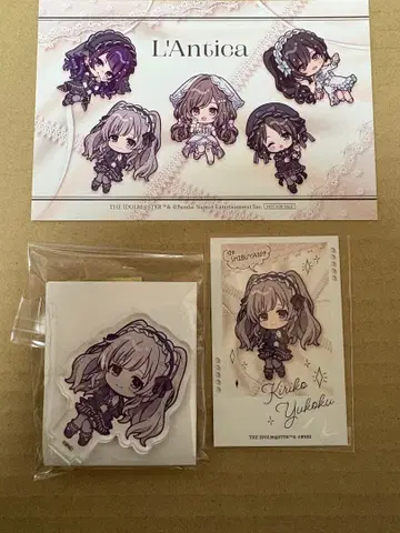 유우코 무라사키 앙코레 아크릴 스탠드 폴라로이드 세트