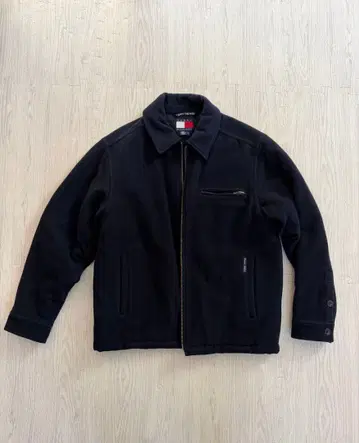 타미힐피거 스윙탑 풀 집업 코트 자켓 네이비