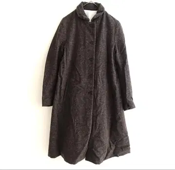 Bergfabel 롱 코트 브라운 믹스