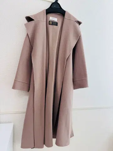 프레이아이디 후드 부착 롱 코트