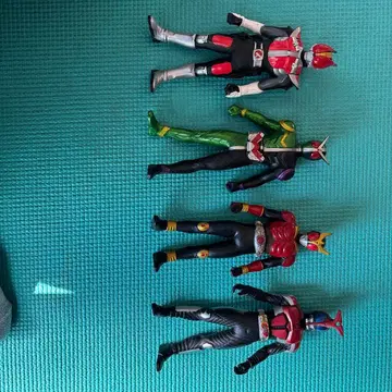 가면라이더 피규어 6체 세트