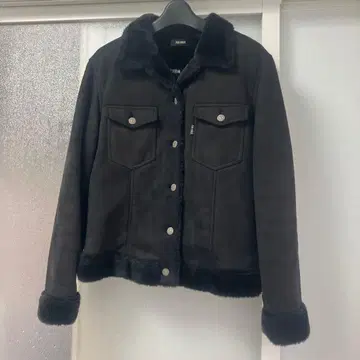 새상품급 핑크하우스 보아 자켓