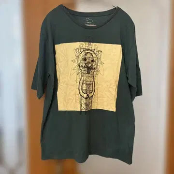 요네즈 켄시 2018 LIVE Flamingo 티셔츠 딥 그린 L