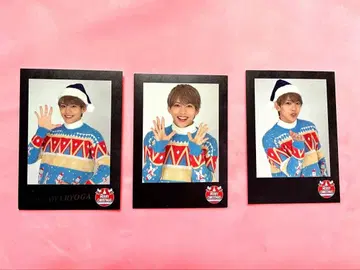 이시카와 료가 폴라로이드풍 카드 크리스마스