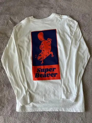 Super Beaver 슈퍼 비버 롱T L 사이즈