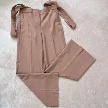 [ 새상품급 ] Theory 띠어리 서스펜더 와이드 팬츠 XXO