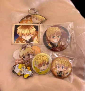 귀멸의 칼날 아가츠마 젠이츠 세트 판매 원작 캔뱃지