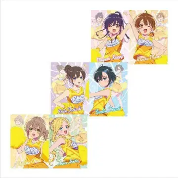 나나레하나레 치어리더 3장 세트 A4 클리어 파일