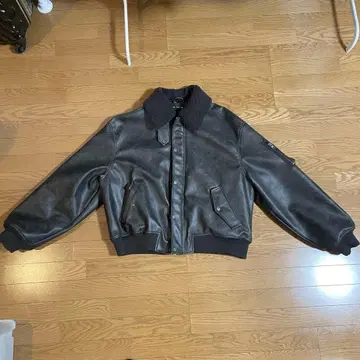 ZARA 다크 브라운 봄버 자켓 XL 사이즈