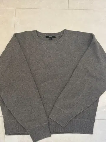 유니클로:C 스무스 코튼 크루넥 스웨터 M