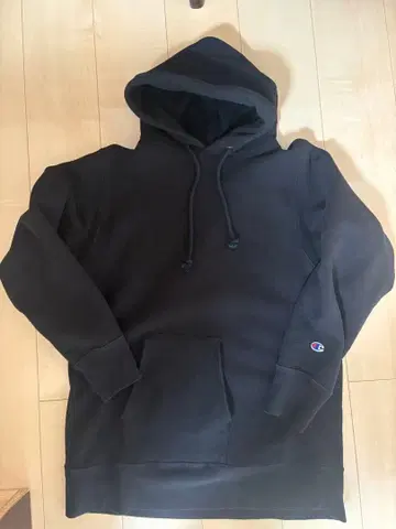 챔피언 리버스 후드티 빨간색 단일 택 리버스 L