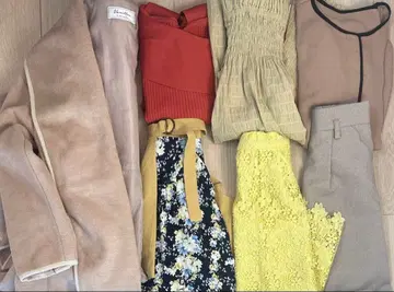 여성용 묶음 판매 코트 스커트 상의 꽃무늬 레이스 외