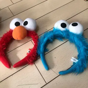 엘모 쿠키 몬스터 머리띠 USJ