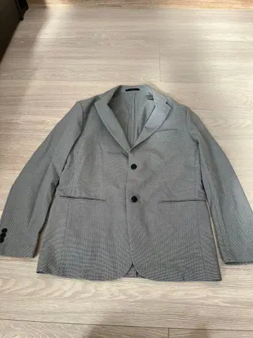 유니클로 감동 자켓 팬츠 그레이 하운드투스 체크 글렌체크 L 셋업