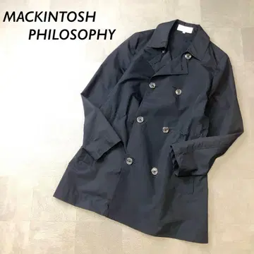 MACINTOSH PHILOSOPHY 나일론 롱 자켓 네이비
