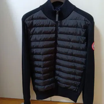 Canada Goose 하이 브릿지 니트 자켓