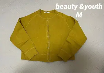 BEAUTY&YOUTH 머스타드 가디건