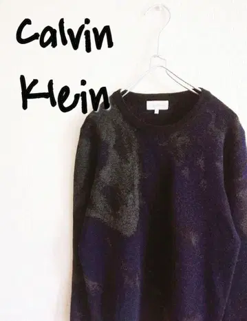 D220678 Calvin Klein 총무늬 니트