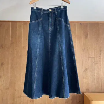 EPOCA 에포카 데님 롱 스커트
