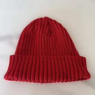KIJIMA TAKAYUKI 레드 니트 모자