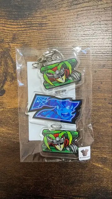 쿠지코레 카라쿠리 서커스 B상 02 3연 키링 수박/파랑7/수박