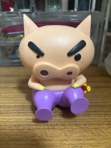 부리부리자에몽 피규어 짱구는 못말려