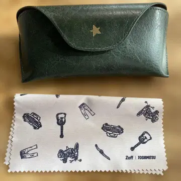 Zoff 도카이 온에어 TOSHIMITSU 토시미츠 안경 케이스