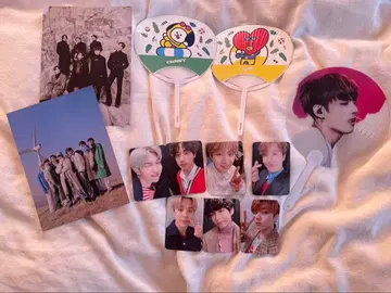 BTS 포토 카드 부채 세트
