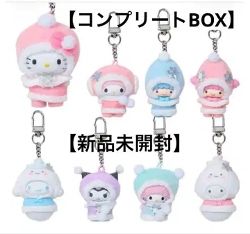 산리오 치비토모 시크릿 키링 눈의 정령 컴플리트 BOX