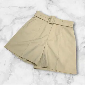 SLY 오버 테일러 숏팬츠 베이지