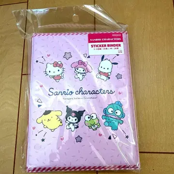 [ 새상품 미개봉 ] 산리오 캐릭터즈 스티커 바인더