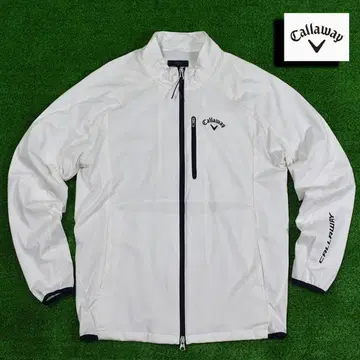 Callaway 화이트 자켓 풀 지퍼