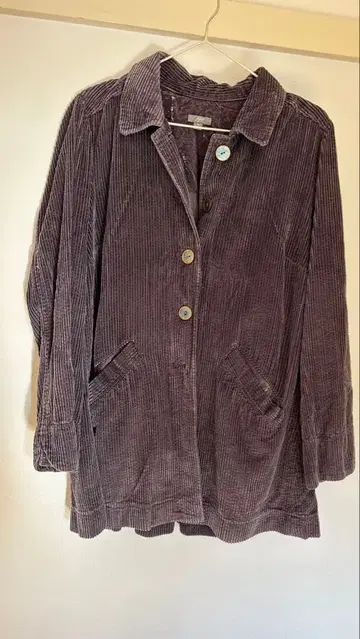 Jill 코듀로이 자켓 M 퍼플