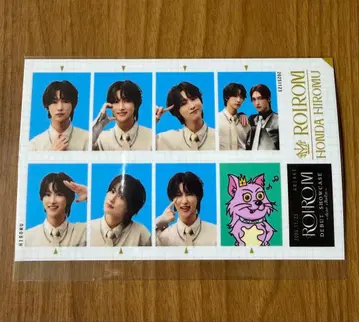 ROIROM 혼다 히로무 증명사진풍 스티커