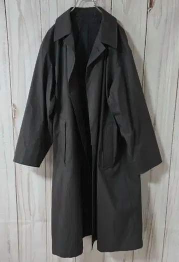 UNIQLO U 오버 사이즈 스텐카라 코트 그레이