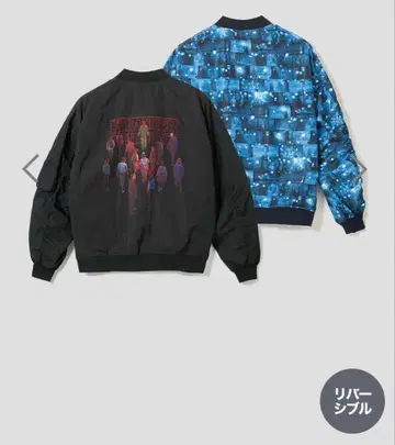 그라니프 기묘한 이야기 리버서블 MA-1 XL