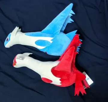 포켓몬스터 모후굿토 봉제 인형 라티오스 & 티아스 2개 세트