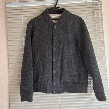 NI 다크 그레이 헤링본 자켓