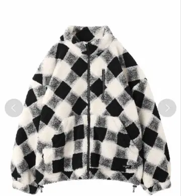 X-girl 버팔로 플래드 보아 블라존