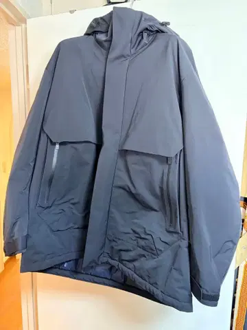 UNIQLO +J 유니클로 하이브리드 다운 오버사이즈 후드티 XL