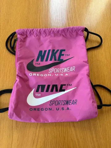 NIKE 냅색 핑크 레어